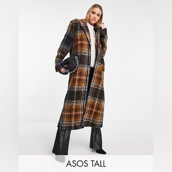 ASOS Design Tall - Wool Coat - Picture 1 of 4